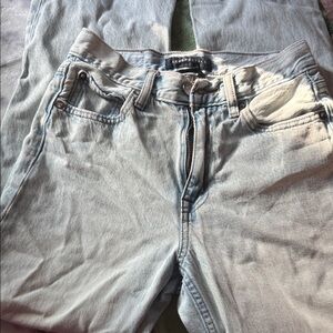 Aeropostale Light Blue High Rise Women Jeans